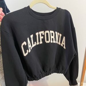 PULL&BEAR sweatshirt “California” in Black